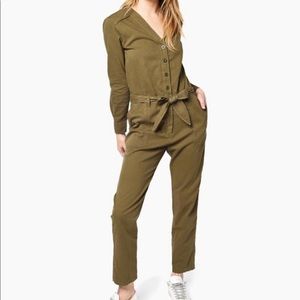 XIRENA WYLDER TWILL JUMPSUIT olive/earth small